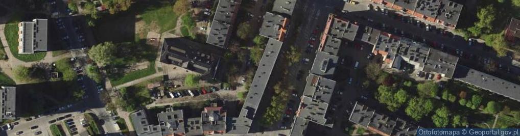 Zdjęcie satelitarne Gała M., Wrocław