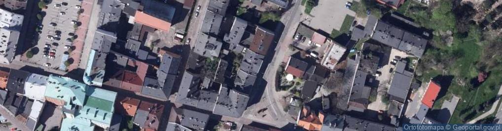 Zdjęcie satelitarne Galantex Artykuły Wyposażenia Wnętrz Łysień Maria Łysień Paweł