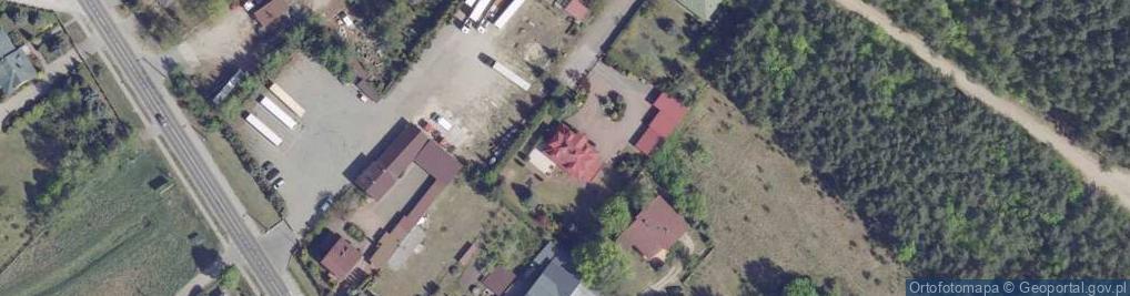 Zdjęcie satelitarne Gałązka Andrzej Transport Towarowy