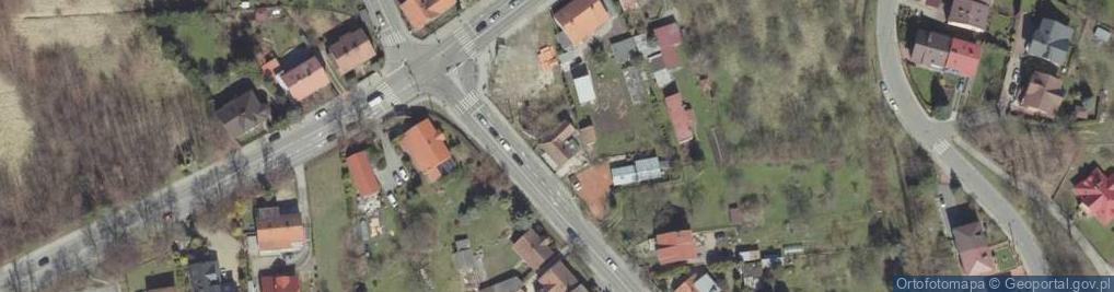 Zdjęcie satelitarne Gałązka Krzysztof Przedsiębiorstwo Usługowo - Handlowe Gal - Gum