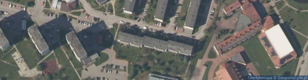 Zdjęcie satelitarne Gałecka