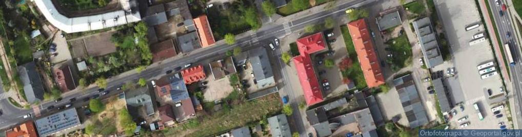 Zdjęcie satelitarne Galeria Łęczycka