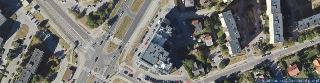 Zdjęcie satelitarne Galeria Rowerowa Sp. z o.o.