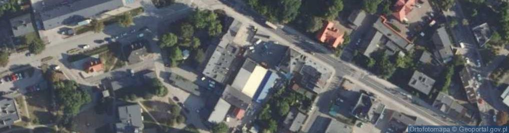 Zdjęcie satelitarne Galeria Różana
