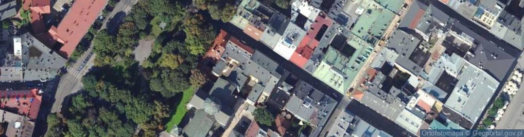 Zdjęcie satelitarne Galeria Sztuki pod Złotym Lewkiem Danuta Antonina Fróg Górecka Roman Górecki