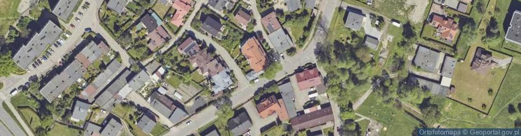 Zdjęcie satelitarne Gama Projekt Piotr Strąk, Iwona Wrzos-Stefan