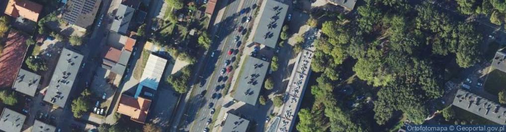 Zdjęcie satelitarne Gastronomia