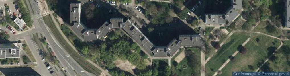 Zdjęcie satelitarne Gawaś B., Wrocław