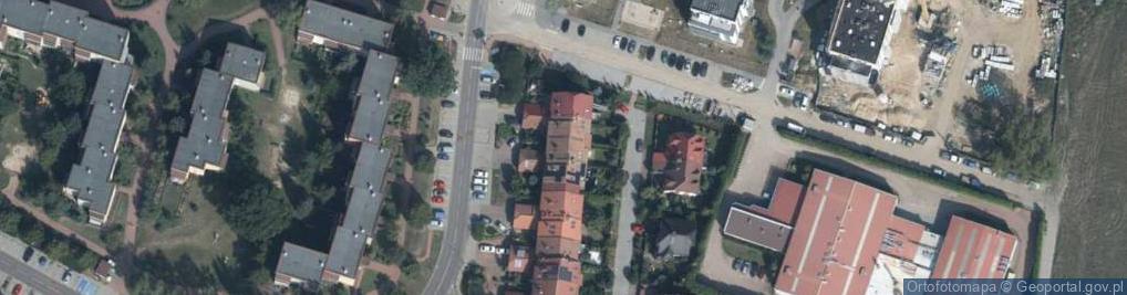 Zdjęcie satelitarne Gaz Wod Kan D M w Chrustowscy