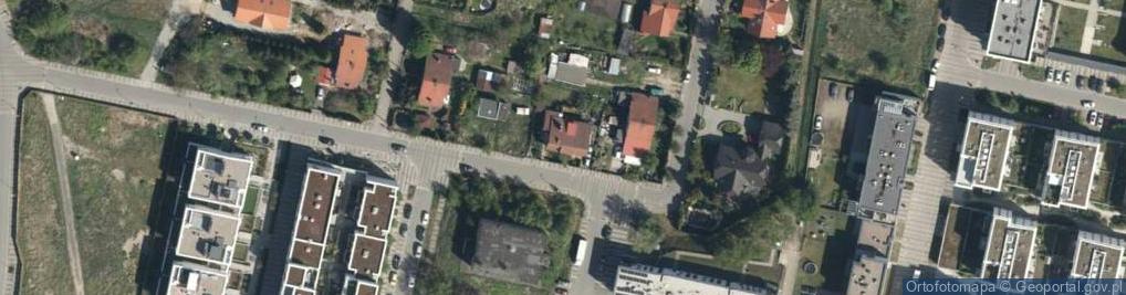 Zdjęcie satelitarne Gaździcki z., Wrocław