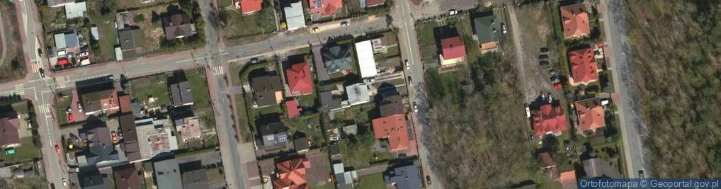 Zdjęcie satelitarne Gazownictwo, Usługi, Transport, Handel Stanisław Kalinowski