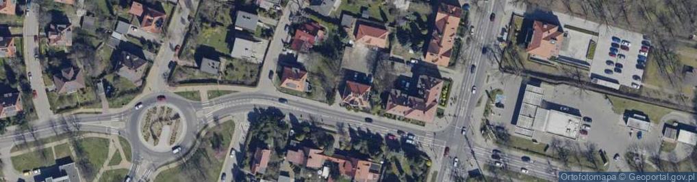 Zdjęcie satelitarne Gci Grupa Centrum Inwestycje Bilińska Joanna Targosz Zbigniew Kasprzak Paweł