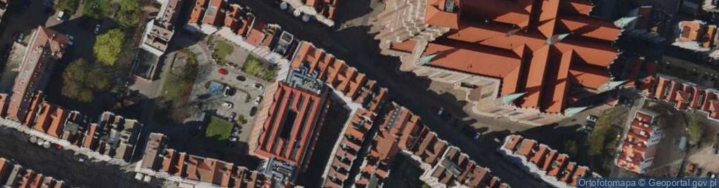 Zdjęcie satelitarne Gdańska Galeria Miejska