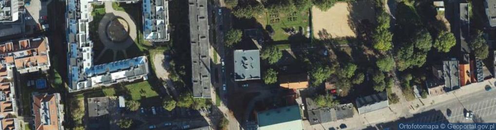 Zdjęcie satelitarne Gdańskie Centrum Edukacji