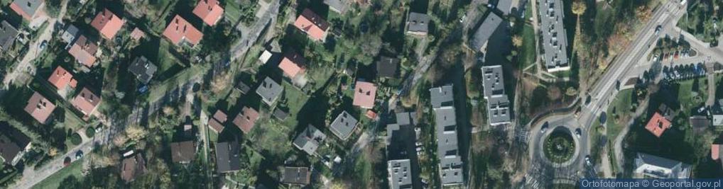 Zdjęcie satelitarne Gęgotek Janina Stempel Graf Wyrób Pieczątek