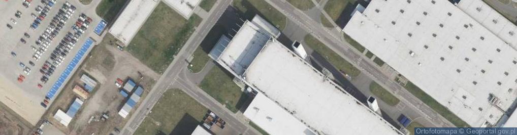Zdjęcie satelitarne General Motors Manufacturing Poland