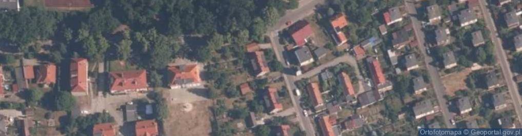 Zdjęcie satelitarne Genowefa Ochędzan P N J Zakład Usługowy