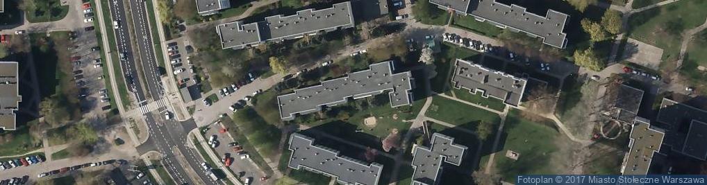 Zdjęcie satelitarne Geodeci A i z Pulkowscy