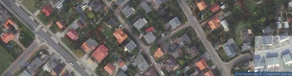 Zdjęcie satelitarne Geodeta Uprawniony Kopras Teresa