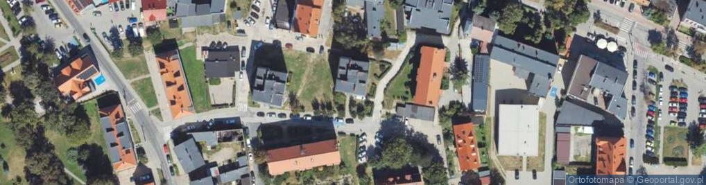 Zdjęcie satelitarne Geodeta Uprawniony Piątek Helena