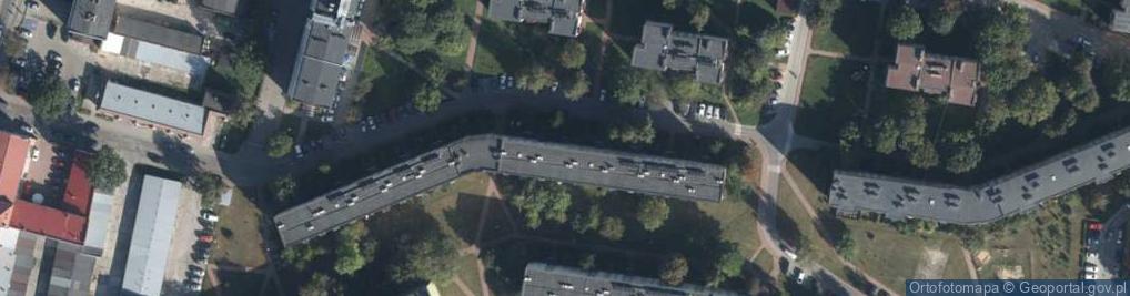 Zdjęcie satelitarne Geodeta Uprawniony Ryszard Budzyński