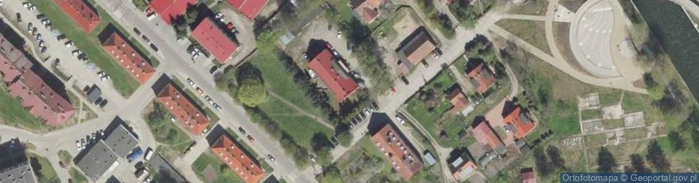 Zdjęcie satelitarne Geodeta Usługi Geodezyjno Kartograficzne Ziętek Zbigniew Andrzej Nikitiuk Mirosław