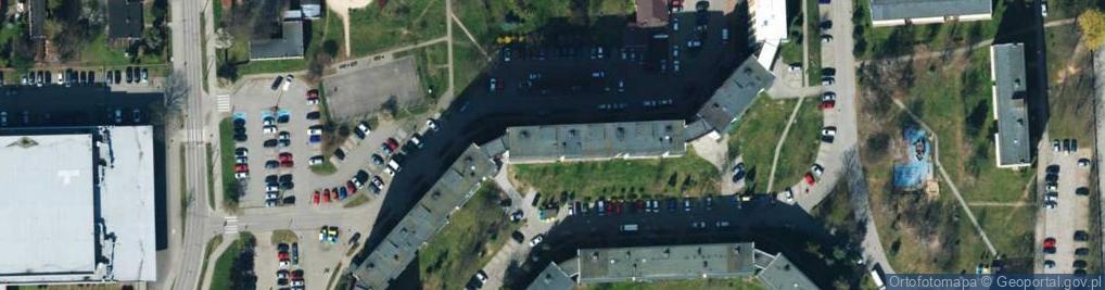 Zdjęcie satelitarne Geodezja Iwona Kluska