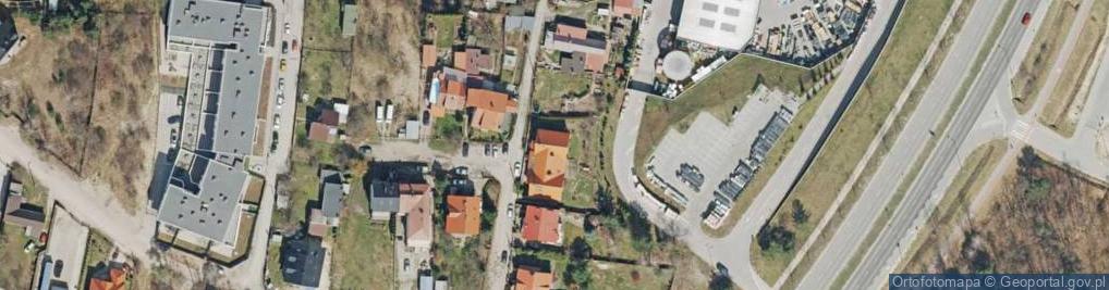 Zdjęcie satelitarne Geometria Usługi Geodezyjne Grzegorz Granek