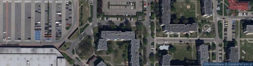 Zdjęcie satelitarne geoPROGRESS Biuro Geodezyjne Wioletta Podsiedlik