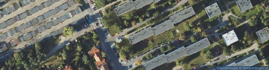 Zdjęcie satelitarne Geoszpak Geodezja i Geologia Marek Szpakowski