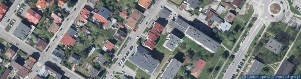 Zdjęcie satelitarne GiK Geodezja i Kartografia Nowy Sącz Jacek Matuszewski Geodeta