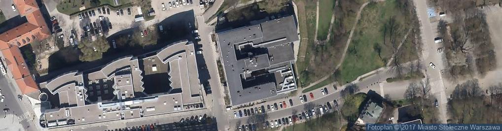 Zdjęcie satelitarne Gimnazjum i Liceum św Tomasza z Akwinu