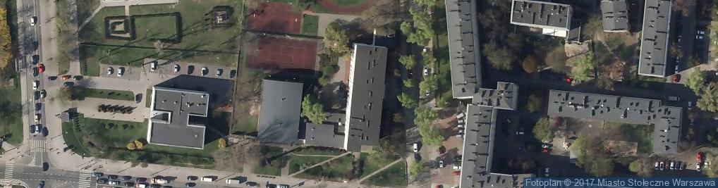 Zdjęcie satelitarne Gimnazjum nr 21