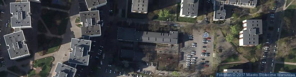 Zdjęcie satelitarne Gimnazjum nr 24 im Aleksandra Kamińskiego w Warszawie