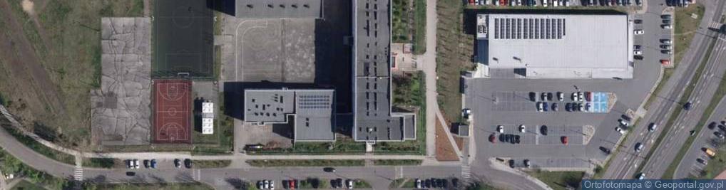 Zdjęcie satelitarne Gimnazjum nr 4 w Bydgoszczy