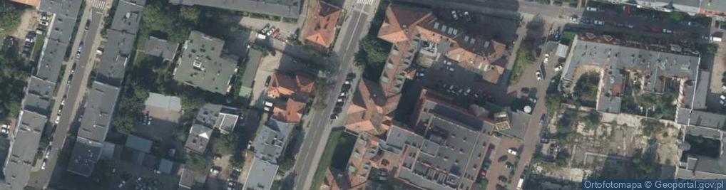 Zdjęcie satelitarne Ginekologiczno Położniczy Szpital Kliniczny Akademii Medycznej im Karola Marcinkowskiego Spzoz