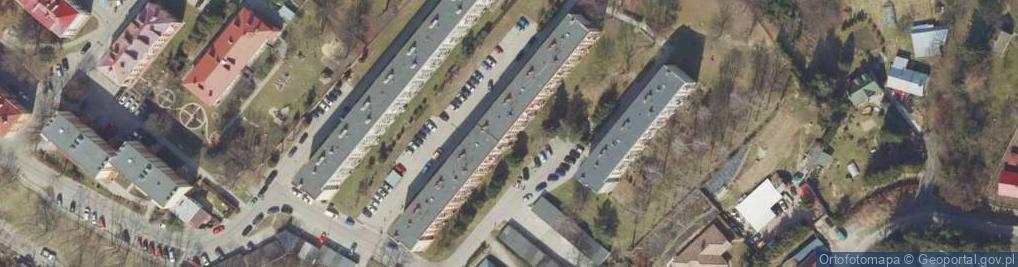Zdjęcie satelitarne Gintner Katarzyna - Przedsiębiorstwo Produkcyjno - Handlowo- Usługowe Remomłyn