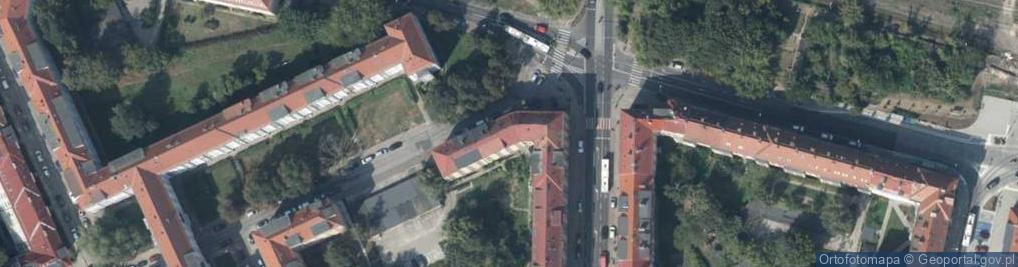 Zdjęcie satelitarne GK Projekt Grzegorz Kuźniarz