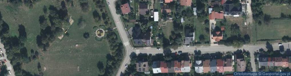 Zdjęcie satelitarne Gładosz