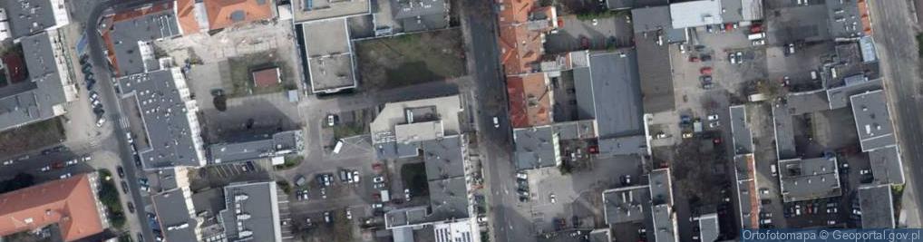 Zdjęcie satelitarne Glaubic Łątka