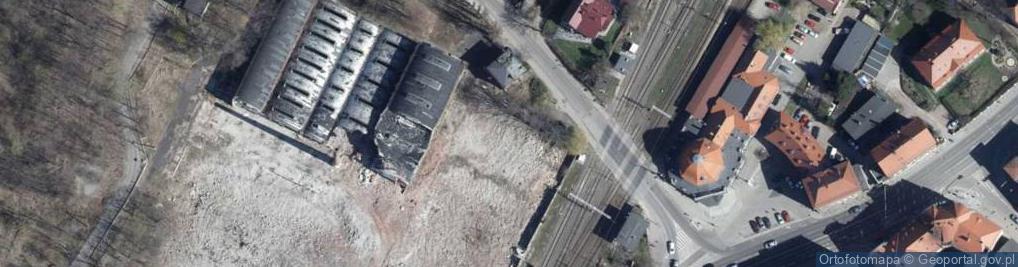 Zdjęcie satelitarne Głębocka T.PHU "Moto-Ital", Wałbrzych
