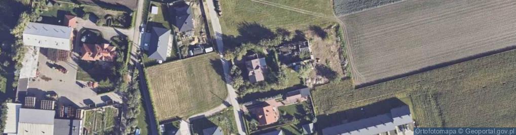 Zdjęcie satelitarne Gliniarnia Ceramika Artystyczna Aleksandra Wolańska, Gliniarnia Ceramika Artystyczna Aleksandra Wolańska