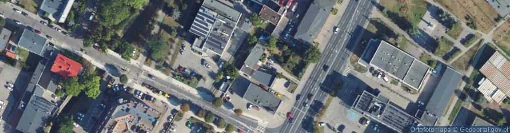 Zdjęcie satelitarne Glinka