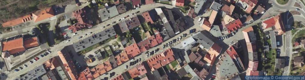 Zdjęcie satelitarne Glos Krawczyk Glos Krawczyk Avanti Przedsiębiorstwo Handlowo Usługowe