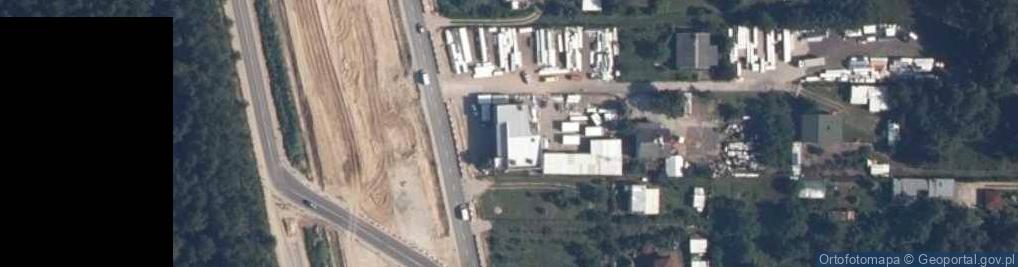 Zdjęcie satelitarne Głuchów