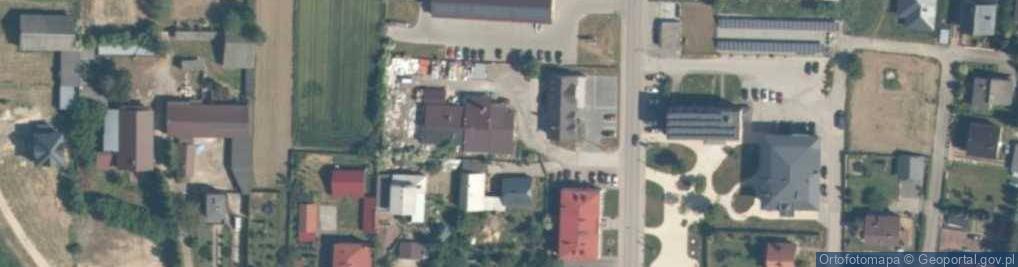 Zdjęcie satelitarne Gmina Baćkowice