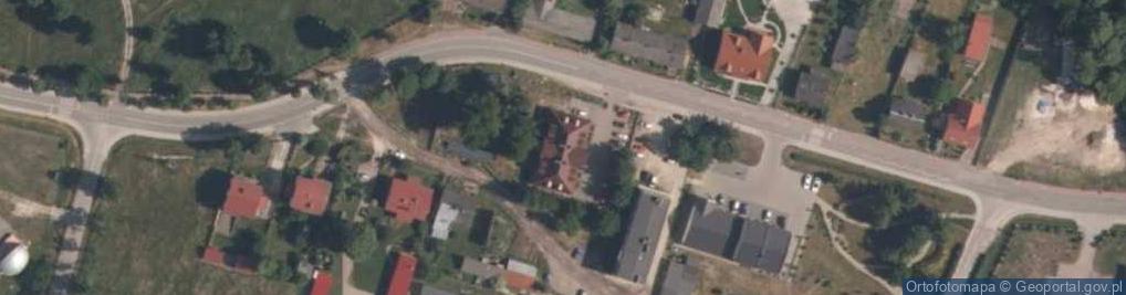 Zdjęcie satelitarne Gmina Białaczów