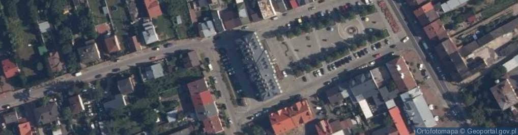 Zdjęcie satelitarne Gmina Białobrzegi