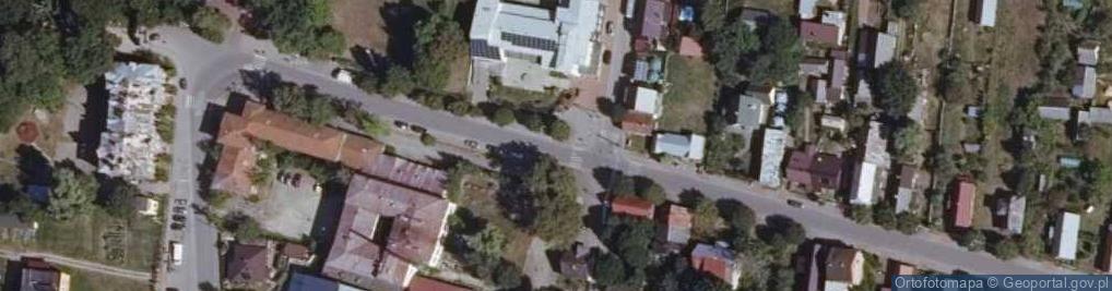 Zdjęcie satelitarne Gmina Białowieża