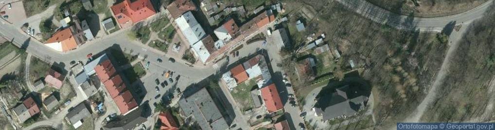 Zdjęcie satelitarne Gmina Bircza